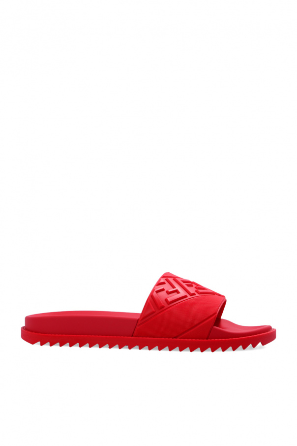 Red hot sale fendi slides